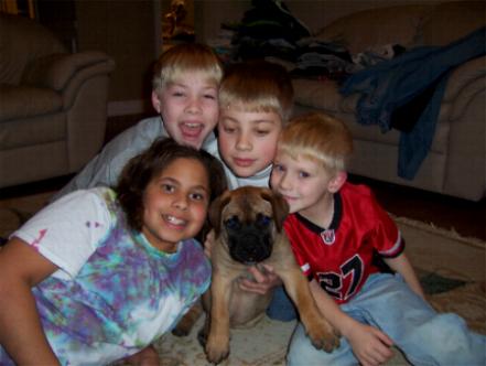 Joe Berman family with Ace